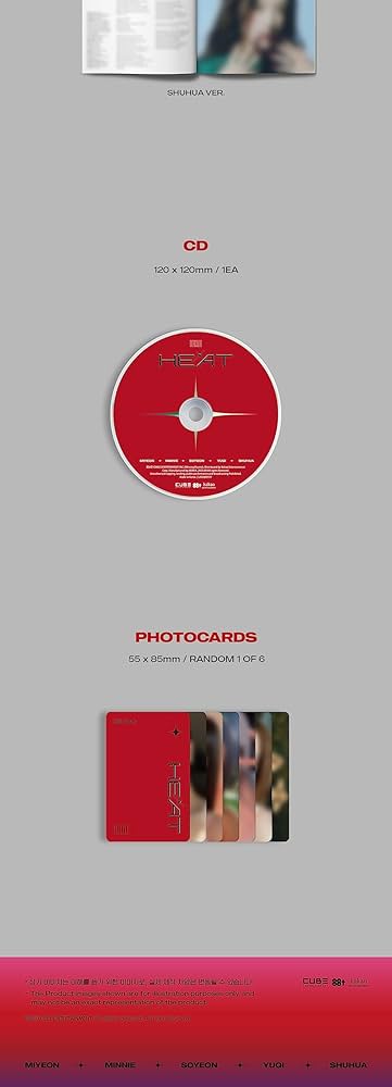 (G)I-DLE CD ⑨ GIRL I-DLE, G I-DLE - GIRL (G) I-DLE I LOVE 5th Mini Album